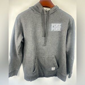 PINK/Victorias‎ Secret Gray Hoodie Sz Med